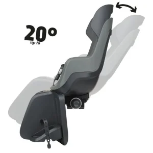 Bobike GO Maxi naklápěcí dětská cyklosedačka na zadní nosič šedá Kup Teď