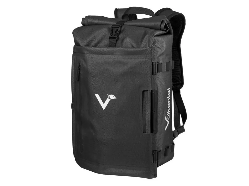Černý reflexní multifunkční batoh Valkental TrailX 2in1 28l Časově Omezené