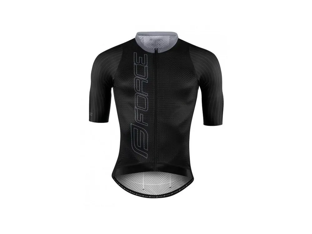 Rychlé Dodání Dres Force Team Pro krátký rukáv černo-šedý L