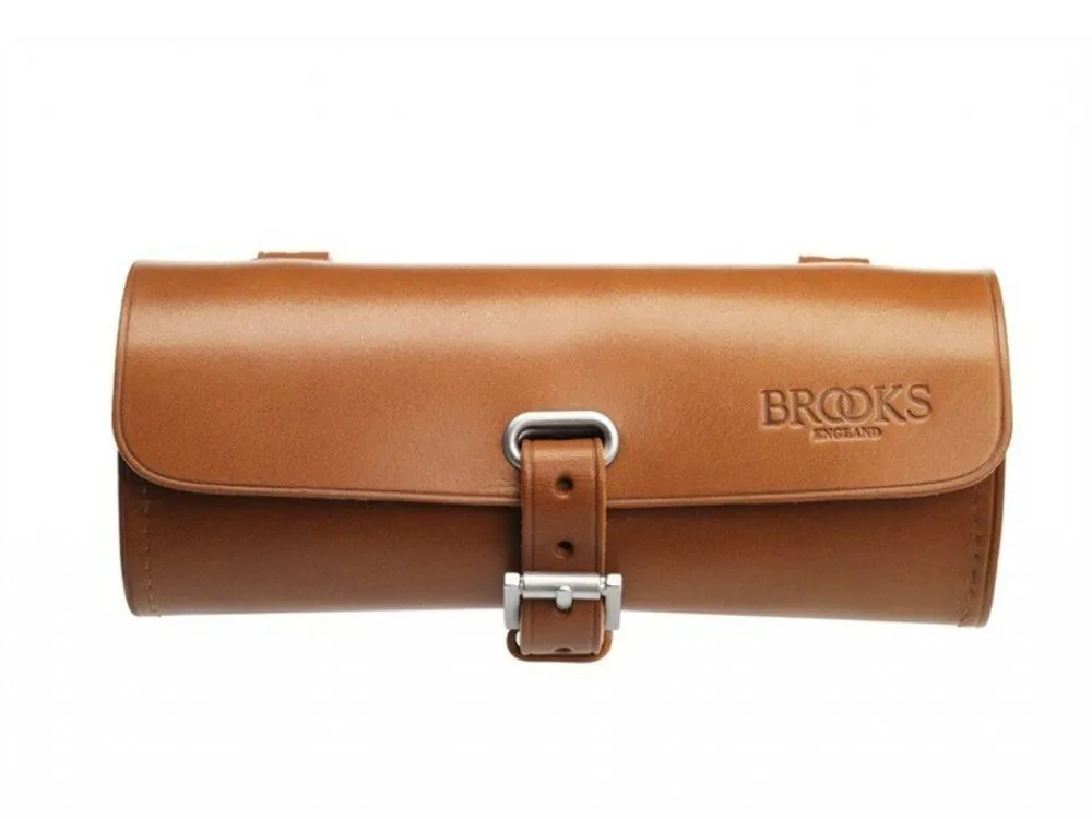 Sezónní Sleva Kožená brašna pod sedlo Brooks Challenge Tool Bag medová
