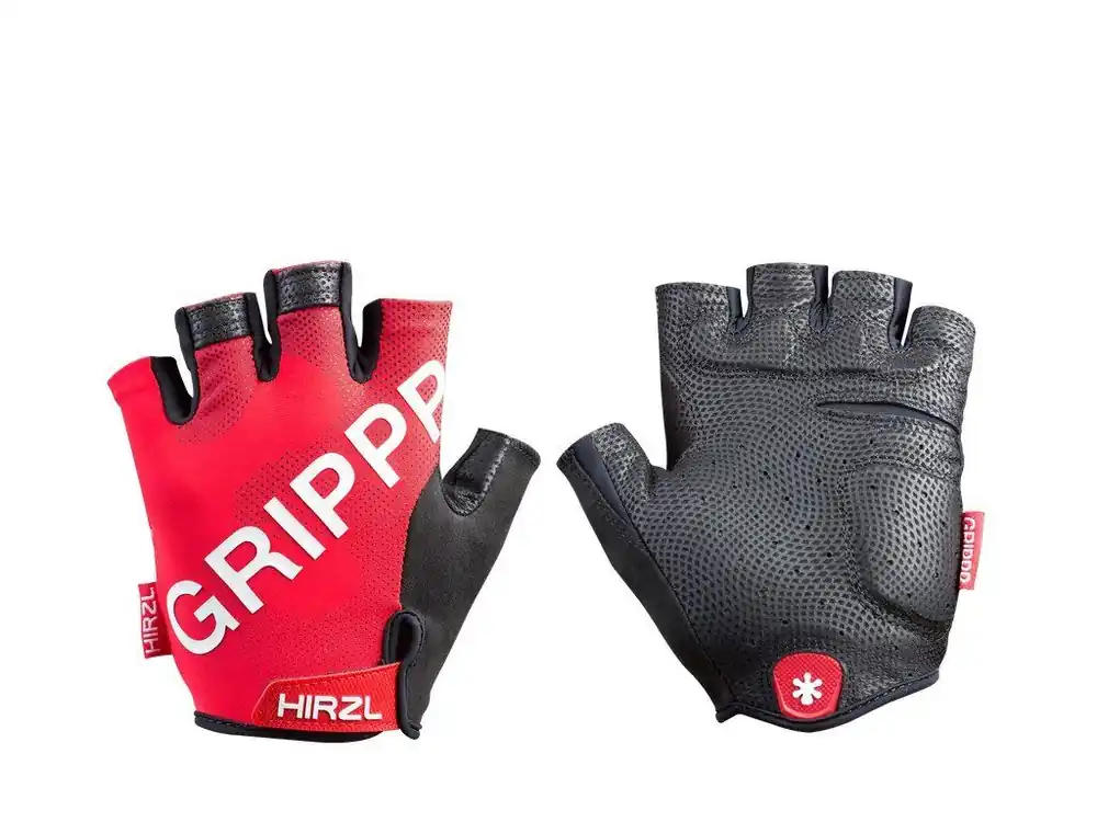 Cyklistické rukavice Hirzl Grippp Tour SF 2.0 Red\\/Black 8\\/M Značkový