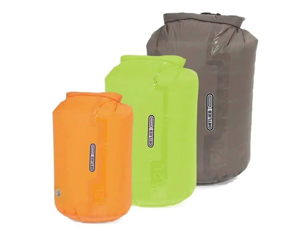 Ortlieb Ultra light dry bag PS10 s ventilkem - Zelená - 7 l Nejlepší Volba