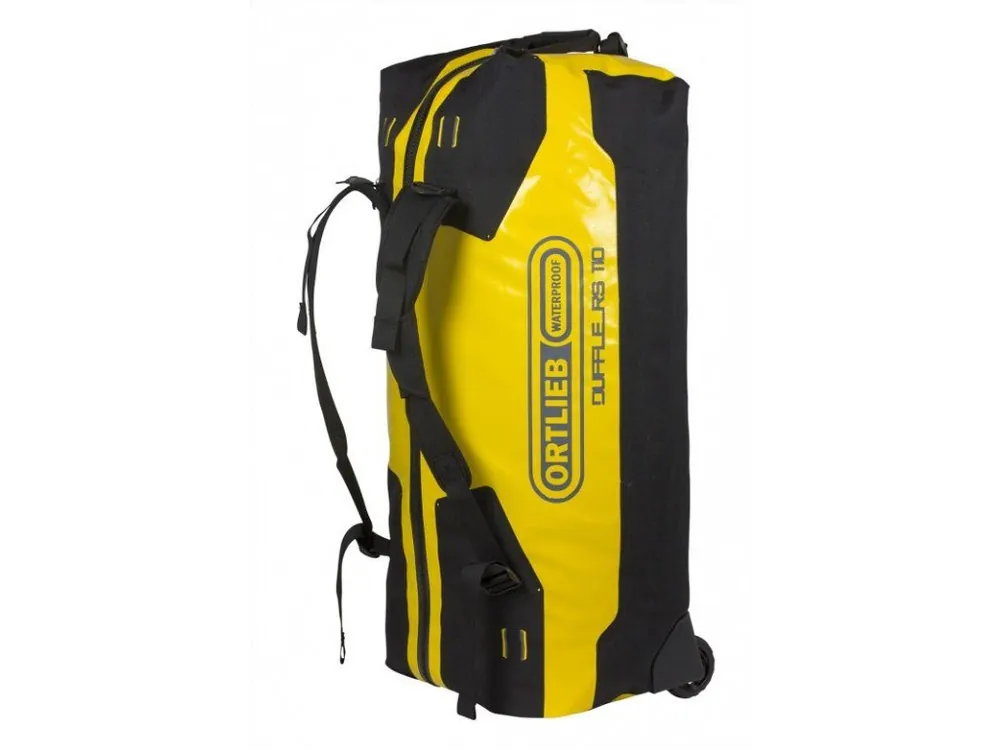 Outdoorový kufr s kolečky a madlem Ortlieb Duffle RS - Žlutá - 110 l Originální