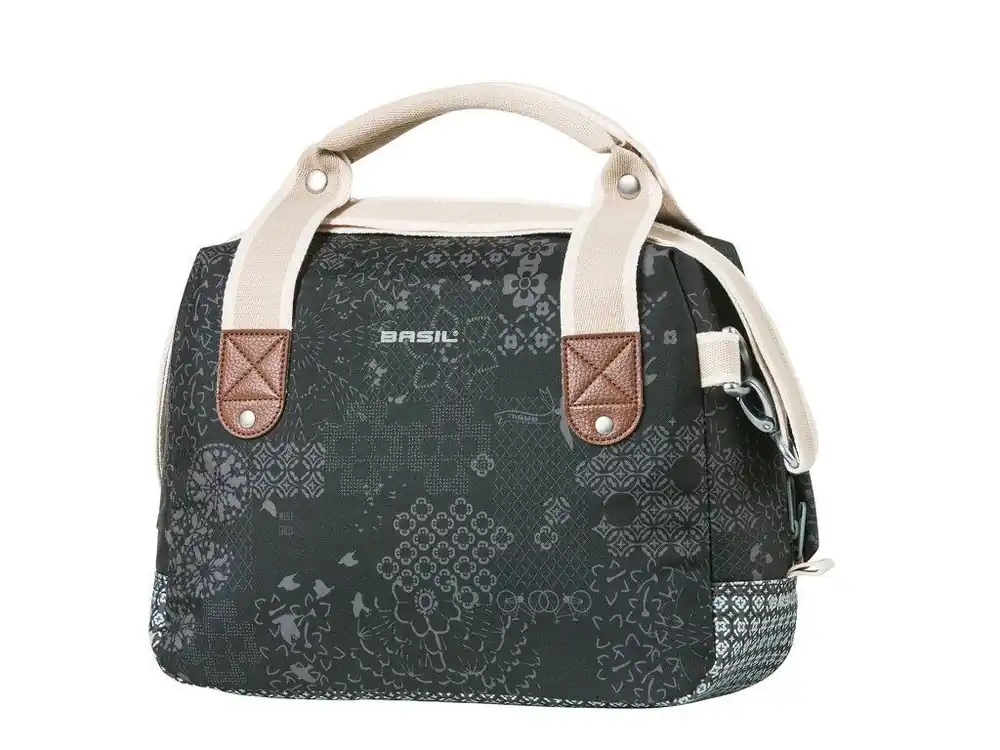Přední taška na kolo Basil Boheme City Bag grafitová Časově Omezené