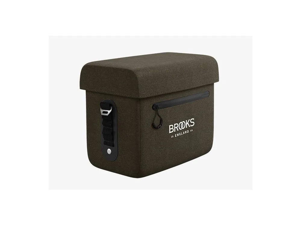Ihned K Objednání Řídítková brašna Brooks Scape Handlebar Case Mud Green