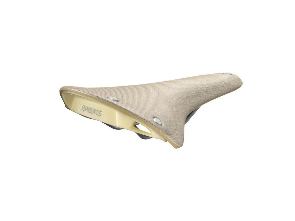 Sedlo na kolo BROOKS C17 Special Recycled Nylon - Natural Levný