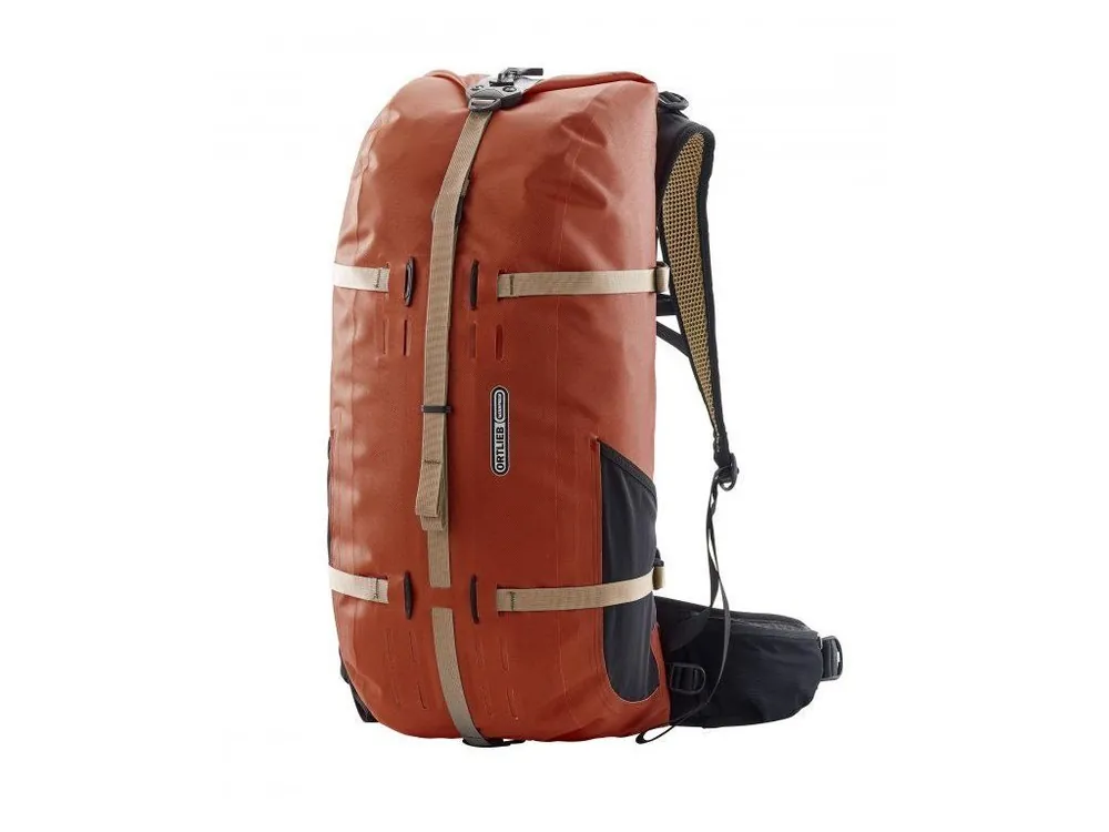 Super Cena Střední vodotěsný turistický batoh ORTLIEB Atrack 35L - rooibos