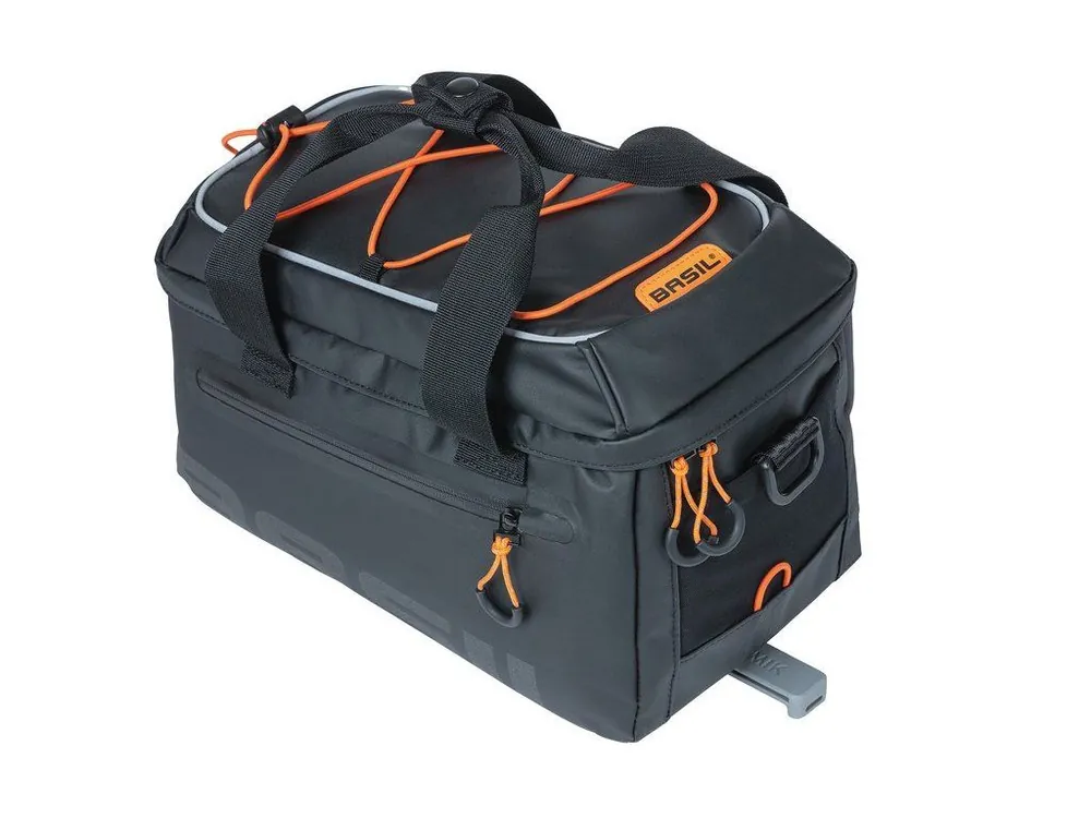 Nejlepší Volba Taška na nosič Basil Miles Tarpaulin MIK černá\\/oranžová 7l
