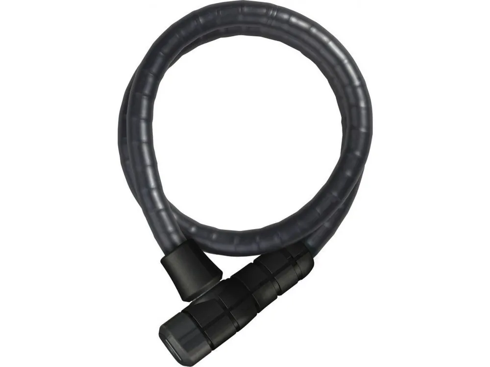 Válečkový zámek Abus Microflex 6615k black 85cm na klíč Nejlepší Volba