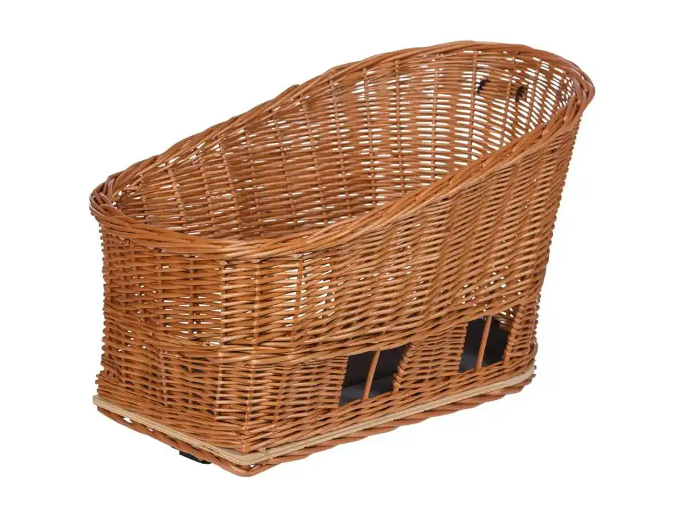 Originální Basil Pasja L 50cm, 38l, MIK - proutěný koš na kolo pro psa