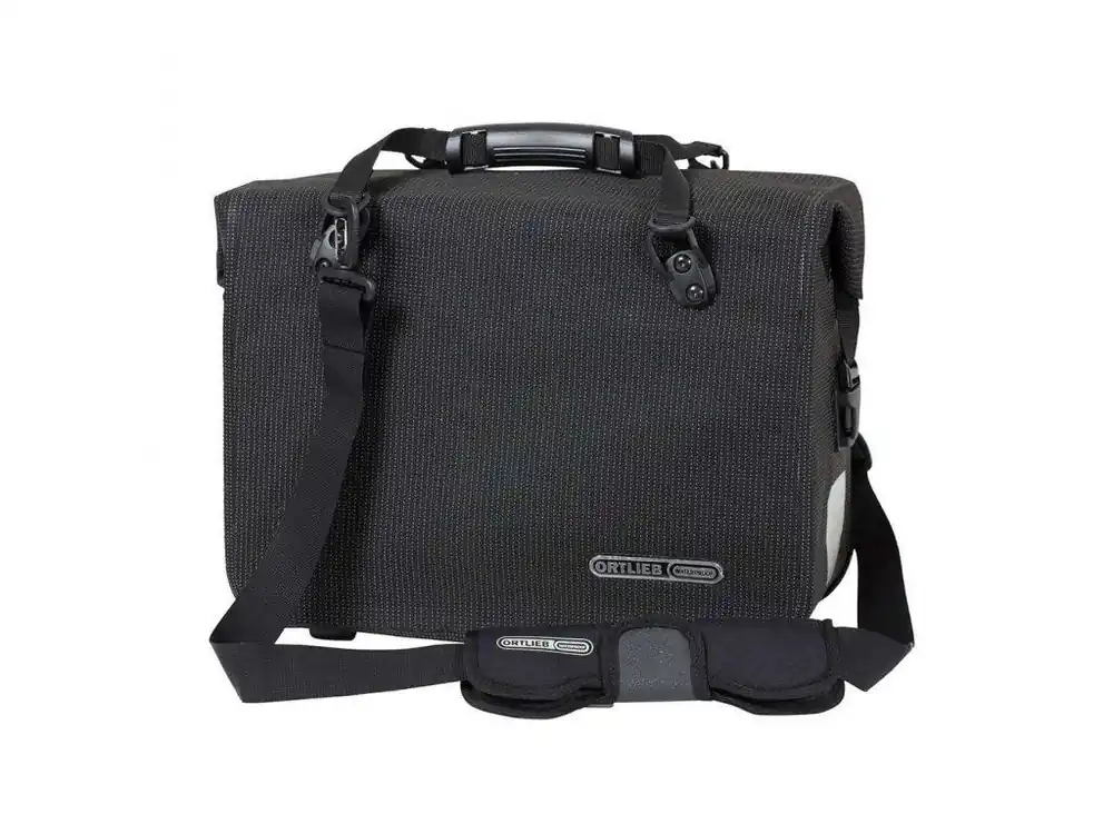 Brašna na kolo Ortlieb Office-Bag High Visibility - reflexní černá - QL2.1 - 21L Aktuální