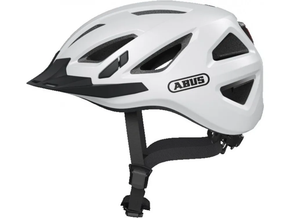 Časově Omezené Cyklistická přilba Abus Urban-I 3.0 polar white velikost L
