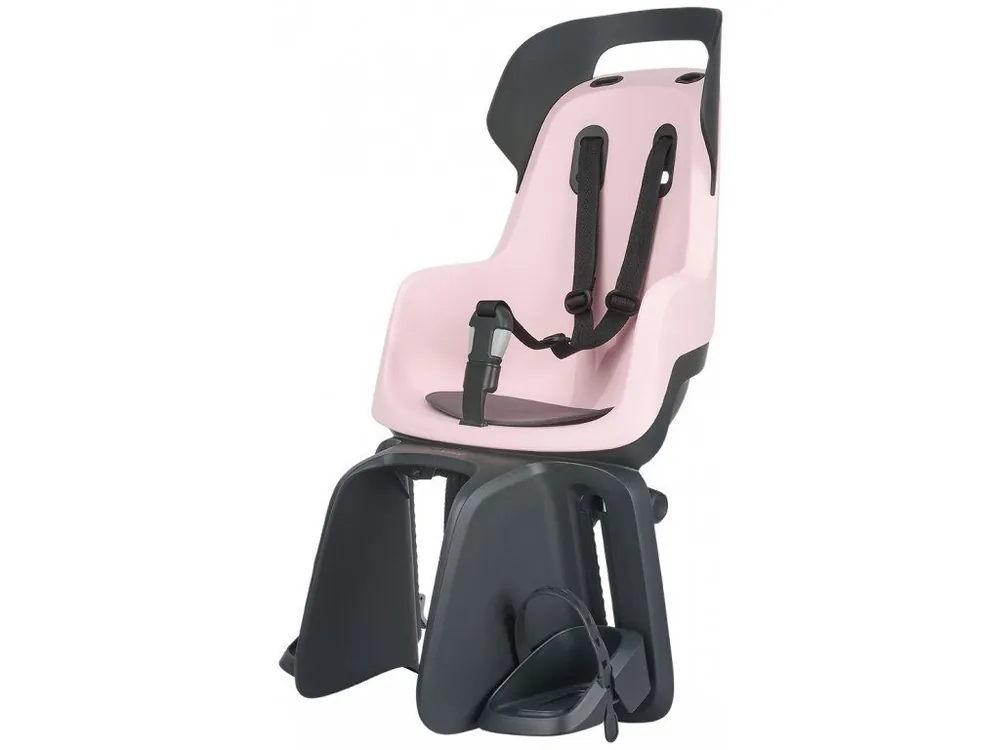 Dětská cyklosedačka Bobike GO - Candy Pink Pro zadní nosič Ihned K Objednání