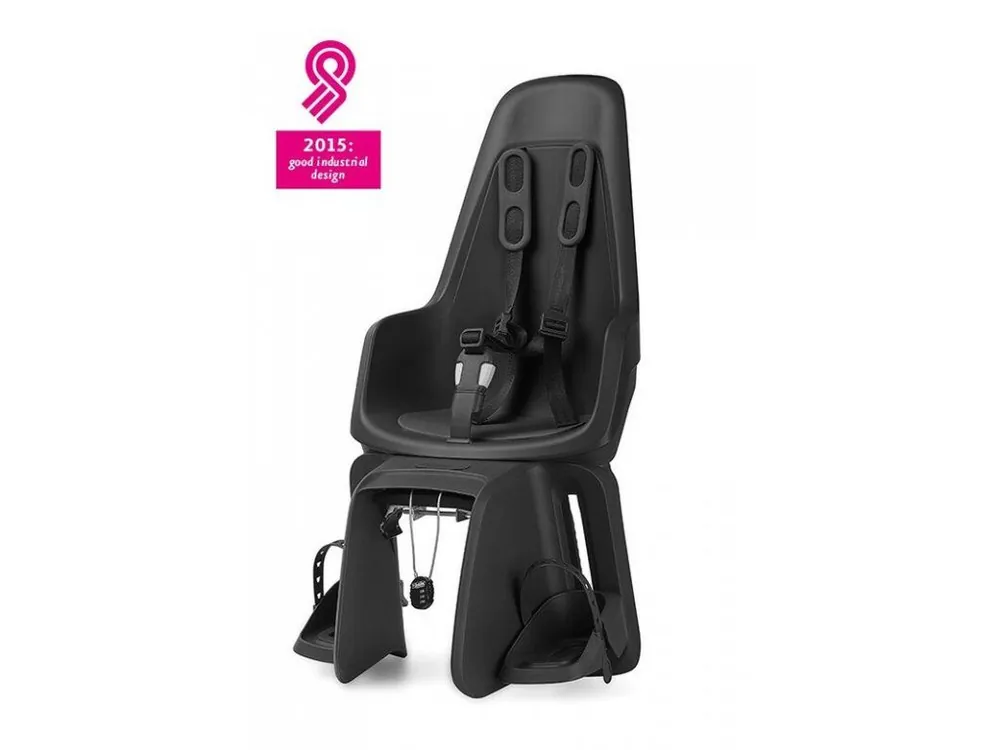 Nejlepší Volba Dětská cyklosedačka Bobike One Maxi Urban Black Pro sedlovou trubku rámu