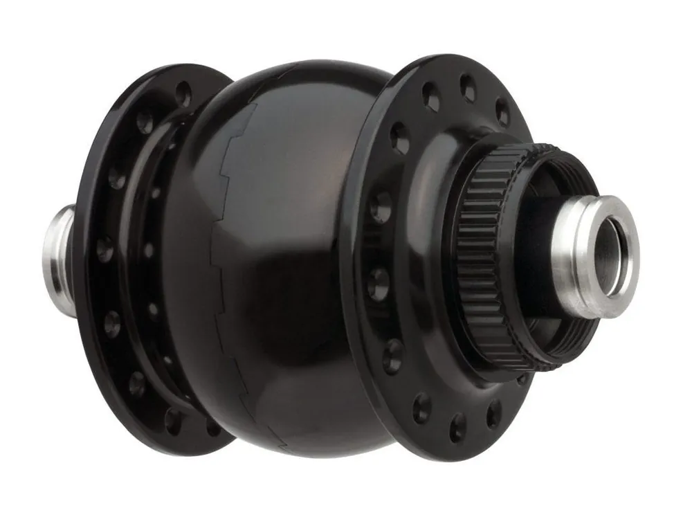 Hit Sezóny Dynamo na kolo SON 28 15 110 disc center lock* - černá - 32, pevná osa 15mm\\/110mm