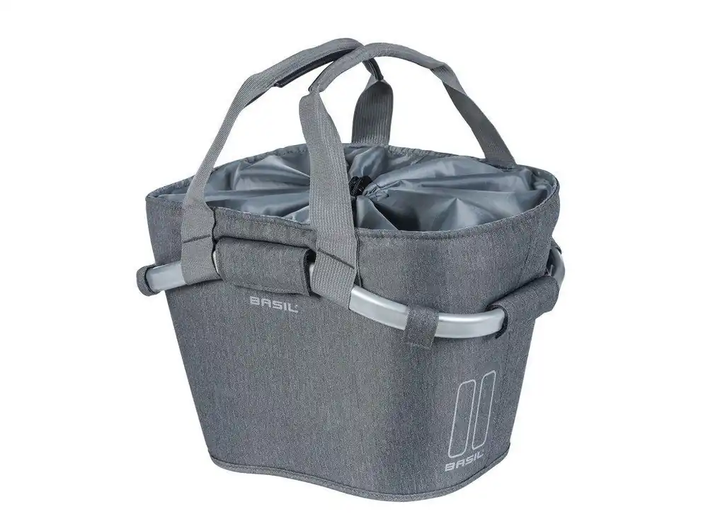 Přímo Od Výrobce Koš na kolo Basil 2Day Carry All KF přední 15l šedý