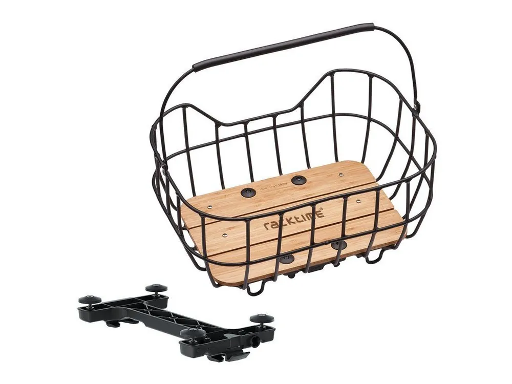 Kup Teď Ocelový koš Racktime Baskit Breeze 2.0 černý 25l