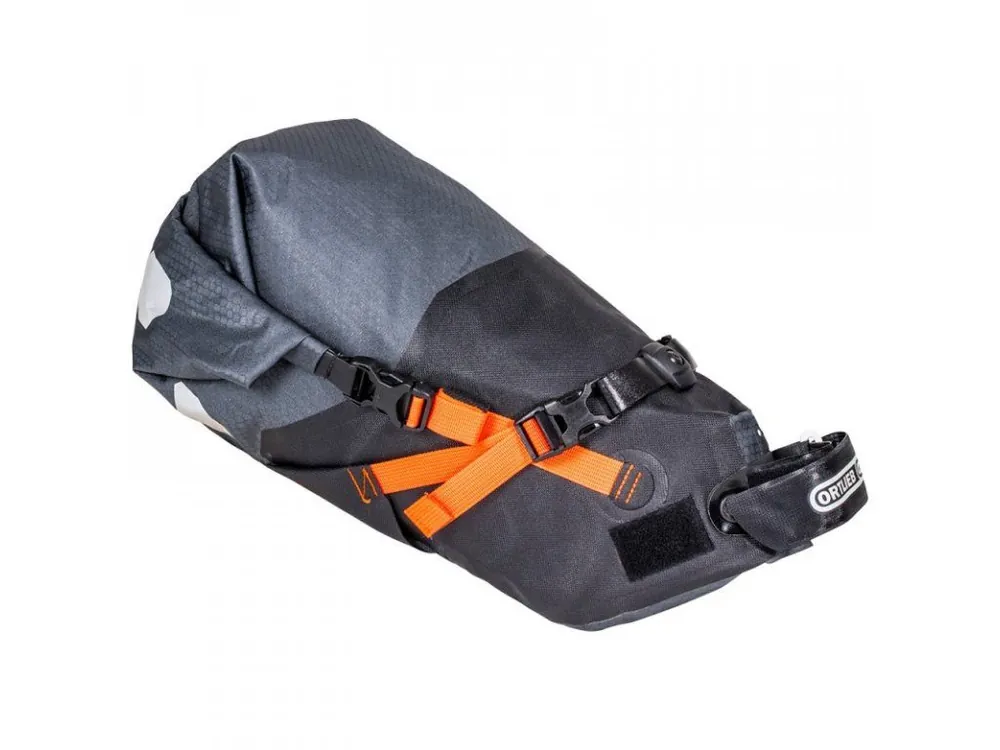 Nejlepší Volba Bikepackingová sedlová brašna Ortlieb Seat-pack M - šedá