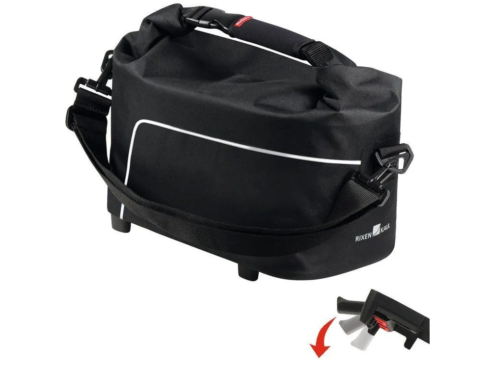 Přímo Od Výrobce Brašna na kolo Rixen & Kaul Rackpack Waterproof 10 l, Uniklip