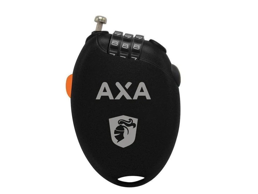 Lankový zámek AXA Roll 75\\/1,6 černá Sleva