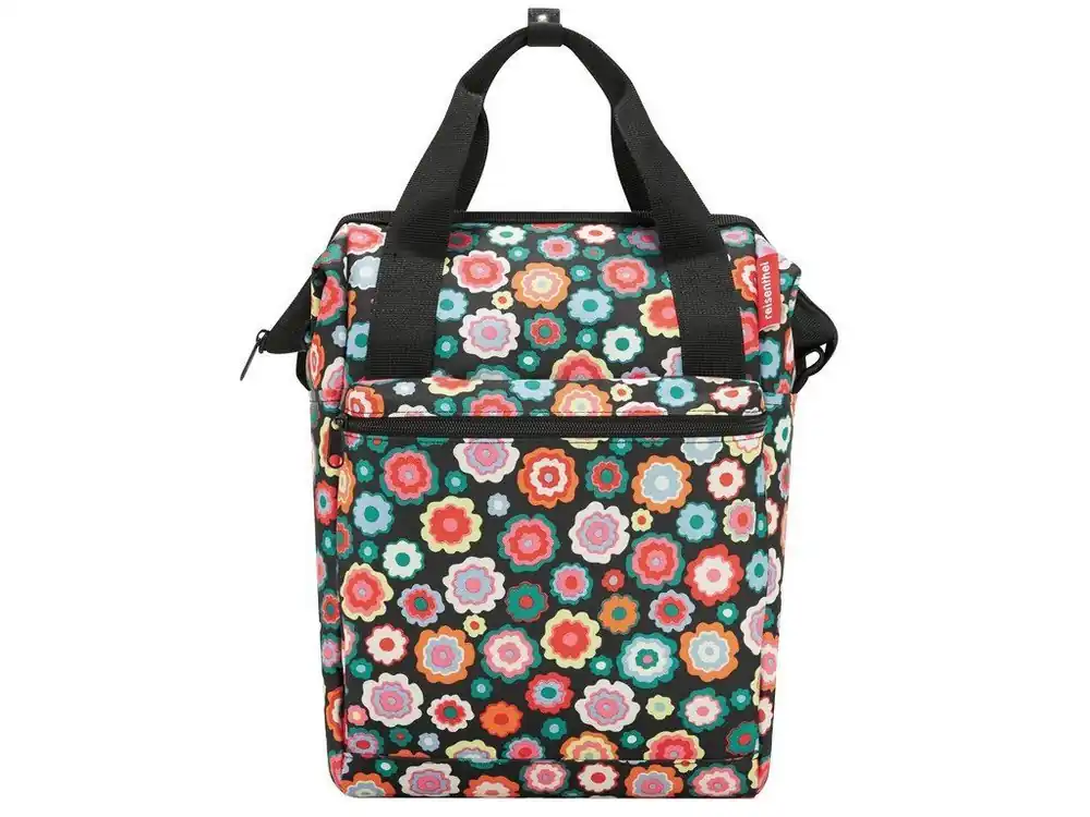 Must-Have Zadní cyklobrašna Klickfix Roomy GT, květovaná