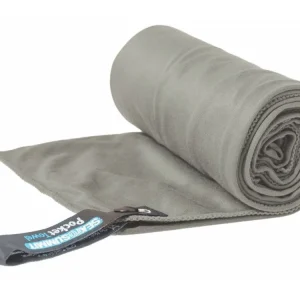 Rychleschnoucí ručník Pocket Towel S (40x80) Sea To Summit Šedá Poslední Šance