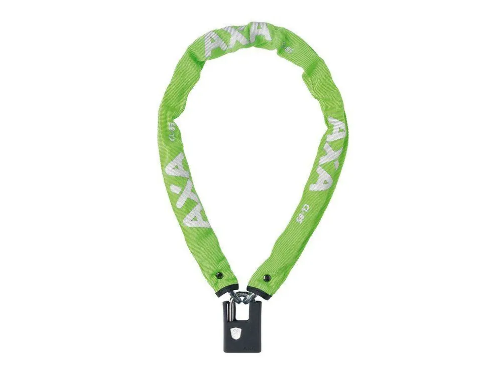 Řetězový zámek na kolo AXA Clinch Plus CH85 85\\/6 zelená Must-Have