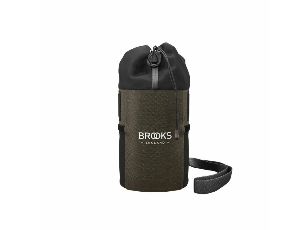 Řídítková brašna na kolo Brooks Scape Feed Pouch - Mud Green Vrácení Zdarma