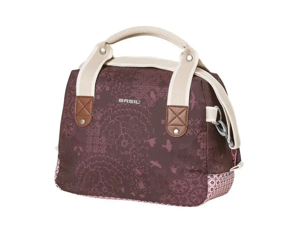 Řídítková taška Basil Boheme City Bag fialová Bezpečná Platba