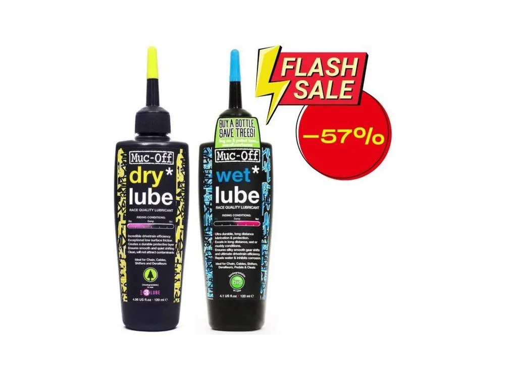 Hit Sezóny Muc-Off WET + DRY Twin Pack - Spectrumbike