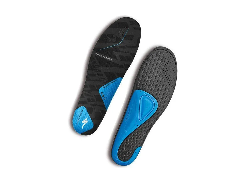 Přímo Od Výrobce Vložky do bot Specialized Sl Footbed ++ modré Pro středně vysokou klenbu - Spectrumbike