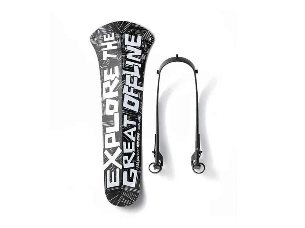 Časově Omezené Ass Savers Gravel blatník Win Wing Gravel
