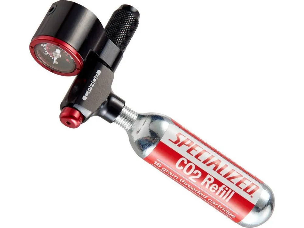 Pumpička CO2 s manometrem Specialized - Spectrumbike Sezónní Sleva