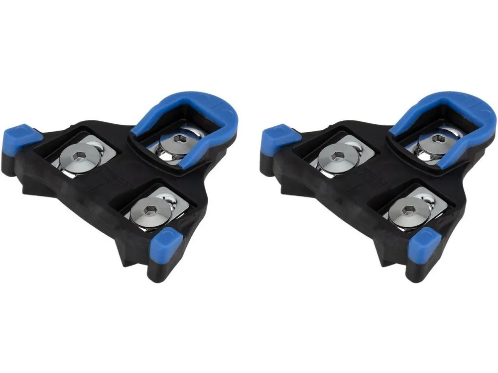 Originální Kufry na silniční pedály Shimano modré - Spectrumbike