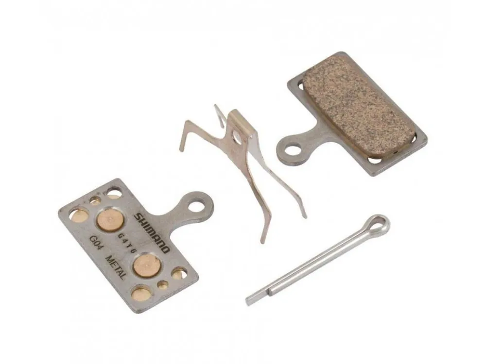 Brzdové destičky na kolo Shimano G04S metalické Výhodná Nabídka