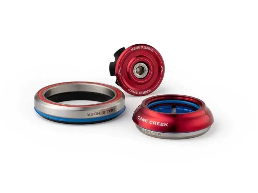 Hlavové složení Cane Creek Hellbender 70 IS41/IS52 (CHROMA RED) Ověřený