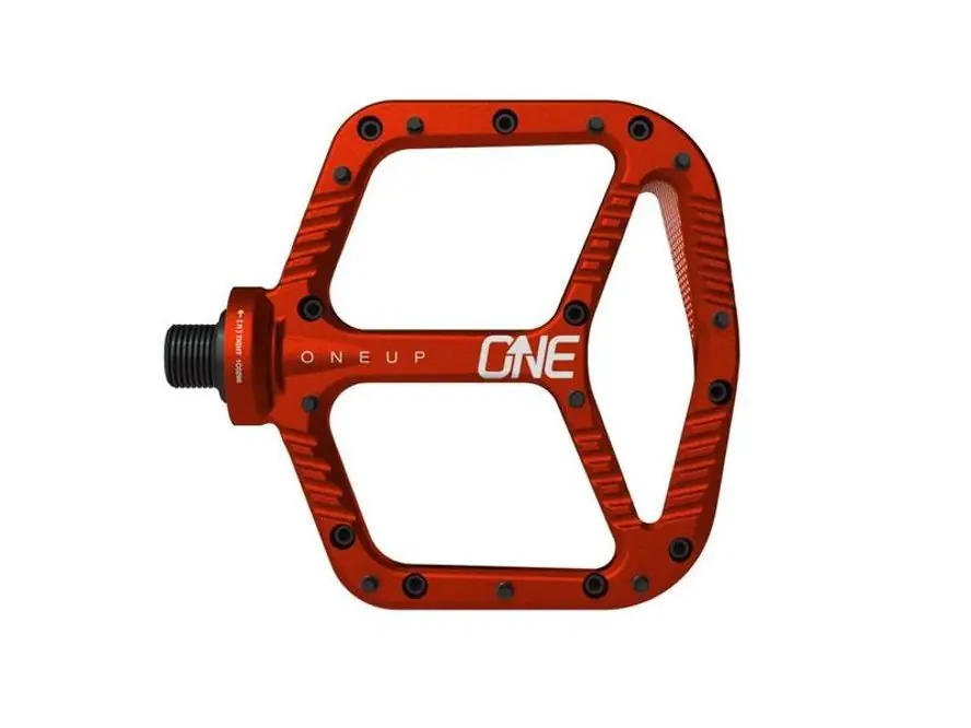 Pedály OneUp Aluminium (červená) Nejlepší Cena
