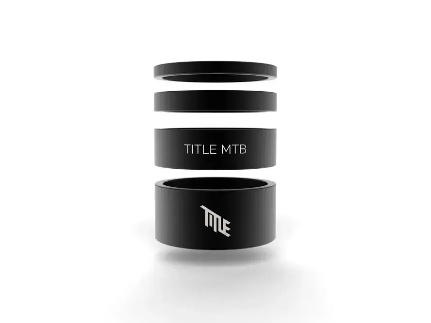 Sada podložek Title MTB (černá) Omezená Nabídka