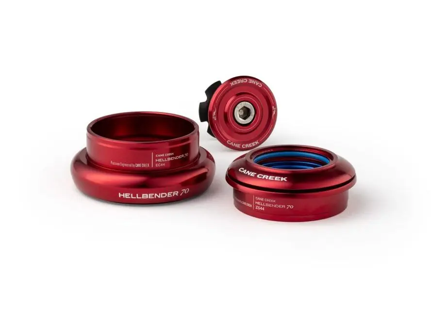 Hlavové složení Cane Creek Hellbender 70 ZS44/EC44 (CHROMA RED) Vysoce Kvalitní