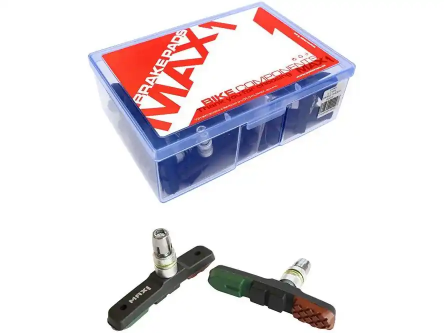 Brzdové špalky MAX1 V-brake, 3color pár Sleva