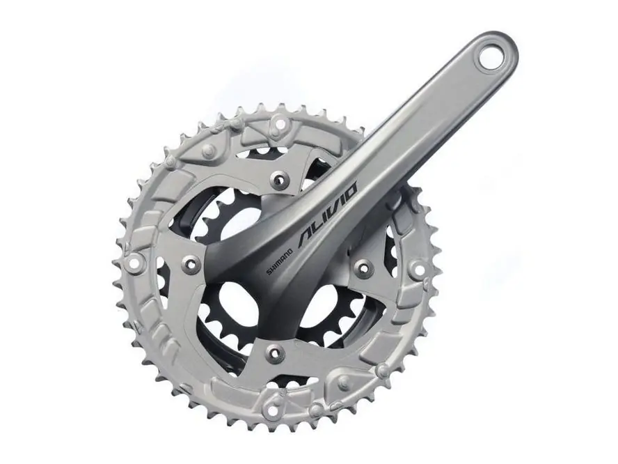 Kliky Shimano Alivio FC-T4060 9spd 44/32/22z (stříbrné) Expresní Doručení