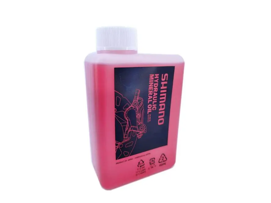 Minerální olej Shimano do hydraulických brzd (500ml) Nízká Cena