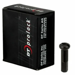 Nipl DT Swiss Pro lock 16mm mosaz (černá) Akce