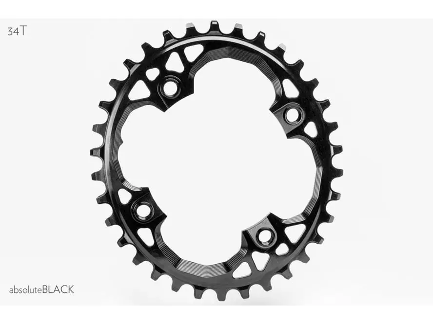Bezpečná Platba Převodník Absolut black Sram Oval 94BCD