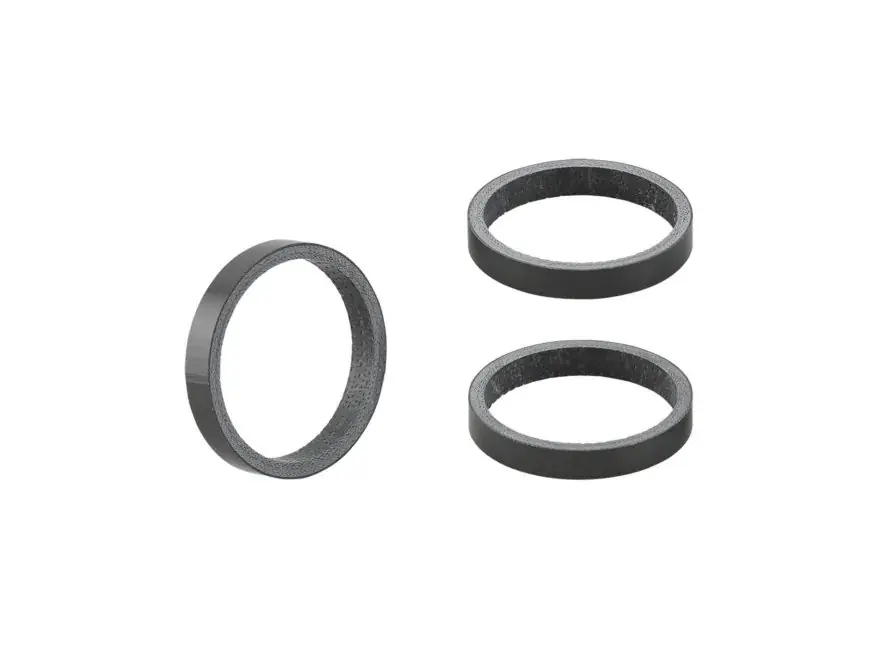 Aktuální Podložky pod představec Bontrager CRB (3ks) (5 mm)