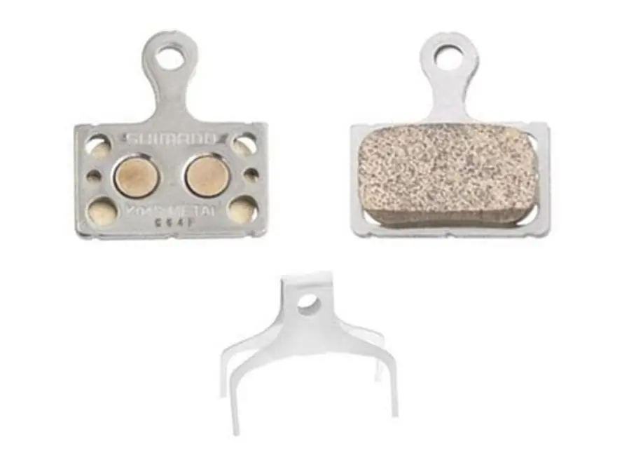 Novinka Brzdové destičky Shimano K04S-MX metalické