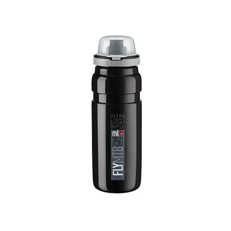 Hit Sezóny Láhev ELITE FLY MTB 22\\" černá/šedé logo, 750 ml