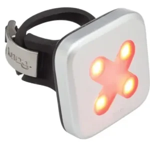 Rychlé Dodání KNOG blikačka zadní BLINDER 4 Cross Silver