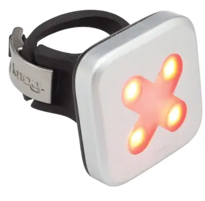 Rychlé Dodání KNOG blikačka zadní BLINDER 4 Cross Silver