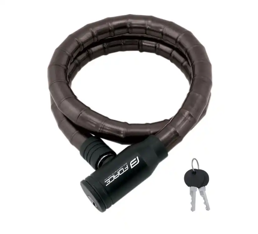 FORCE zámek článkový bez držáku 80cm/18mm černý Originální